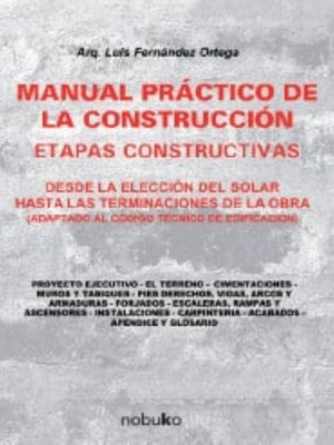 cover image of Manual práctico de la construcción